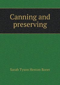 Canning and Preserving