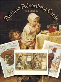 Antique Advertising Postcards in Full Color (Card Books)