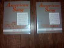 American Song: The Complete Musical Theater Companion/1900-1984