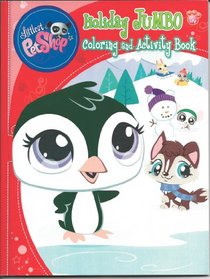 New Jumbo Littlest Petshop LPS Coloring & Activity Book Puzzles Games and More 