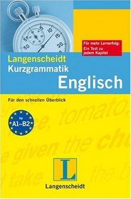 Langenscheidts Kurzgrammatik Englisch