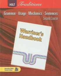 Holt Warriner's Handbook Grammar Second Course