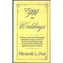 Emily Post on Weddings