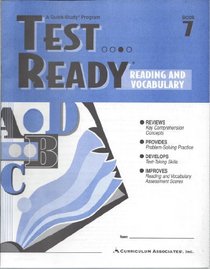 Test Ready Reading and Vocabulary Book 7 (Test Ready A Quick Study Program)