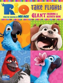 Rio Giant Coloring and Activity Book - Take Flight