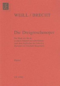 The Threepenny Opera (Die Dreigroschenoper): Study Score