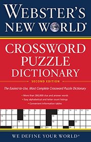 Webster's New World Crossword Puzzle Dictionary, 2nd ed.