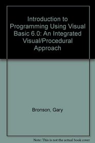 Introduction to Programming Using Visual Basic 6