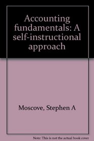 Accounting fundamentals: A self-instructional approach