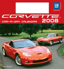 Corvette Car-a-Day w/toy 2008 Calendar