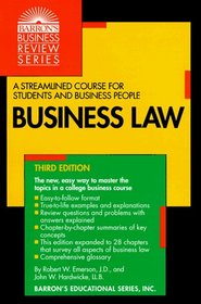 Business Law (Barron's Business Review Series)