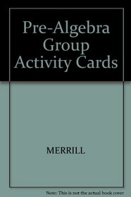 Pre-Algebra Group Activity Cards