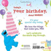 Happy Birthday!: A Birthday Party Book (Sesame Street Scribbles)
