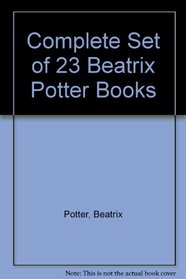 Complete Set of 23 Beatrix Potter Books