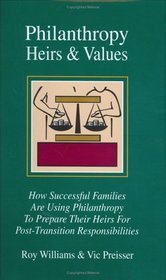 Philanthropy, Heirs & Values: How Successful Families Are Using Philanthropy To Prepare Their Heirs For Post-transition Responsibilities