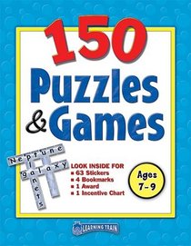 150 Puzzles & Games, Ages 7-9