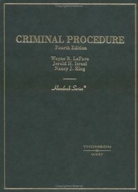 Criminal Procedure (Hornbook Series Student Edition)
