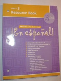 McDougal Littell En aspanol! 3 tres Unit 5 Resource Book. (Paperback)