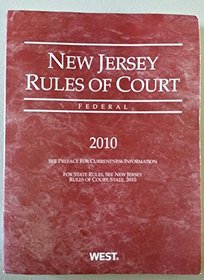 New Jersey Rules of Court 2010