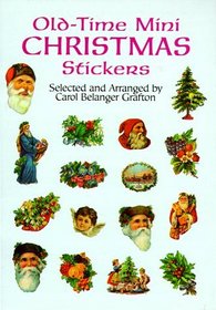 Old-Time Mini Christmas Stickers
