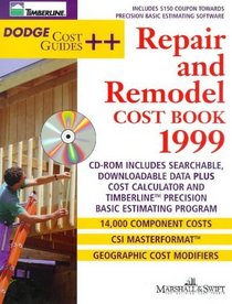 Repair  Remodel Cost Book 1999 (Dodge Cost Guides)