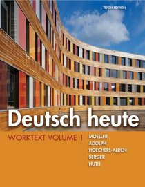Deutsch heute Worktext, Volume 1