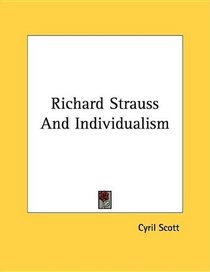 Richard Strauss And Individualism