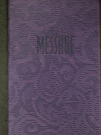 The Message// Remix New Testament in Contemporary Language (Purple Leather Cover)