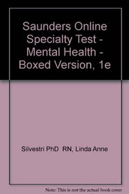 Online Specialty Test-Mental Health (Saunders Online Specialty Test)