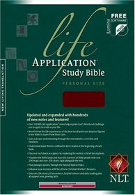 Life Application Study Bible NLT, Personal Size