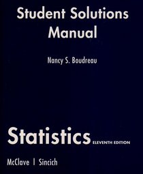 Student Solutions Manual for Statistics