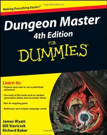Dungeon Master 4th Edition For Dummies (For Dummies (Sports & Hobbies))