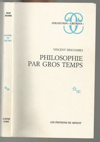 Philosophie par gros temps (Collection 