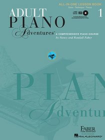 Adult Piano Adventures All-in-One Lesson Book 1 (Faber Piano Adventures) with 2 CDs