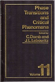 Phase Transitions and Critical Phenomena, Volume 11