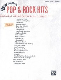 Value Songbooks Series -- Pop & Rock Hits: Piano/Vocal/Chords