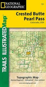 Trails Illustrated - Colorado-Crested Butte/Prl Pass (Colorado)