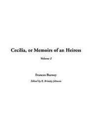 Cecilia Or Memoirs of an Heiress, Volume 2
