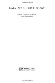 Calvin's Christology