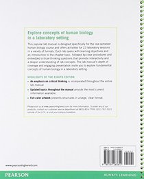 Laboratory Manual for Human Biology: Concepts and Current Issues (8th Edition)