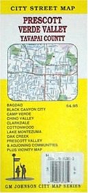 Rand McNally Prescott, Verde VAlley, Yavapai County: City Street Map