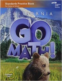 Houghton Mifflin Harcourt Go Math! California: Student Edition Grade 2 2015