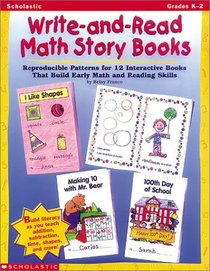 Write-and-Read Math Story Books (Grades K-2)