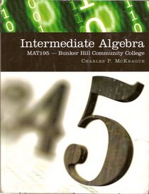 Intermediate Algebra MAT195 (Bunker Hill Community College)