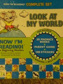 Now I'm Reading! For Beginning Readers Complete Set-look At My World, 20 Books, Parent Guide, and St