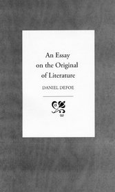 An Essay on the Original of Literature