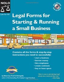 Legal Forms for Starting & Running a Small Business 4th Edition