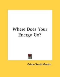 Where Does Your Energy Go?