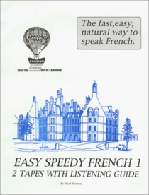 Easy Speedy French 1 : 2 Tapes with Listening Guide (Cassettes)