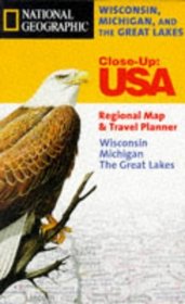 Close-Up: USA Regional Map & Travel Planner Wisconsin, Michigan, the Great Lakes (Close-Up, USA)